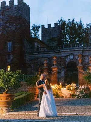 Una favola al Castello di Celsa, nella campagna Toscana