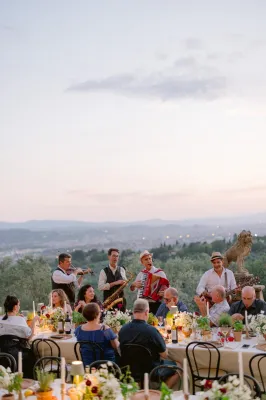 Tuscan Stylish Welcome Party