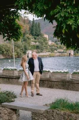 Dreamy Engagement at Villa d'Este