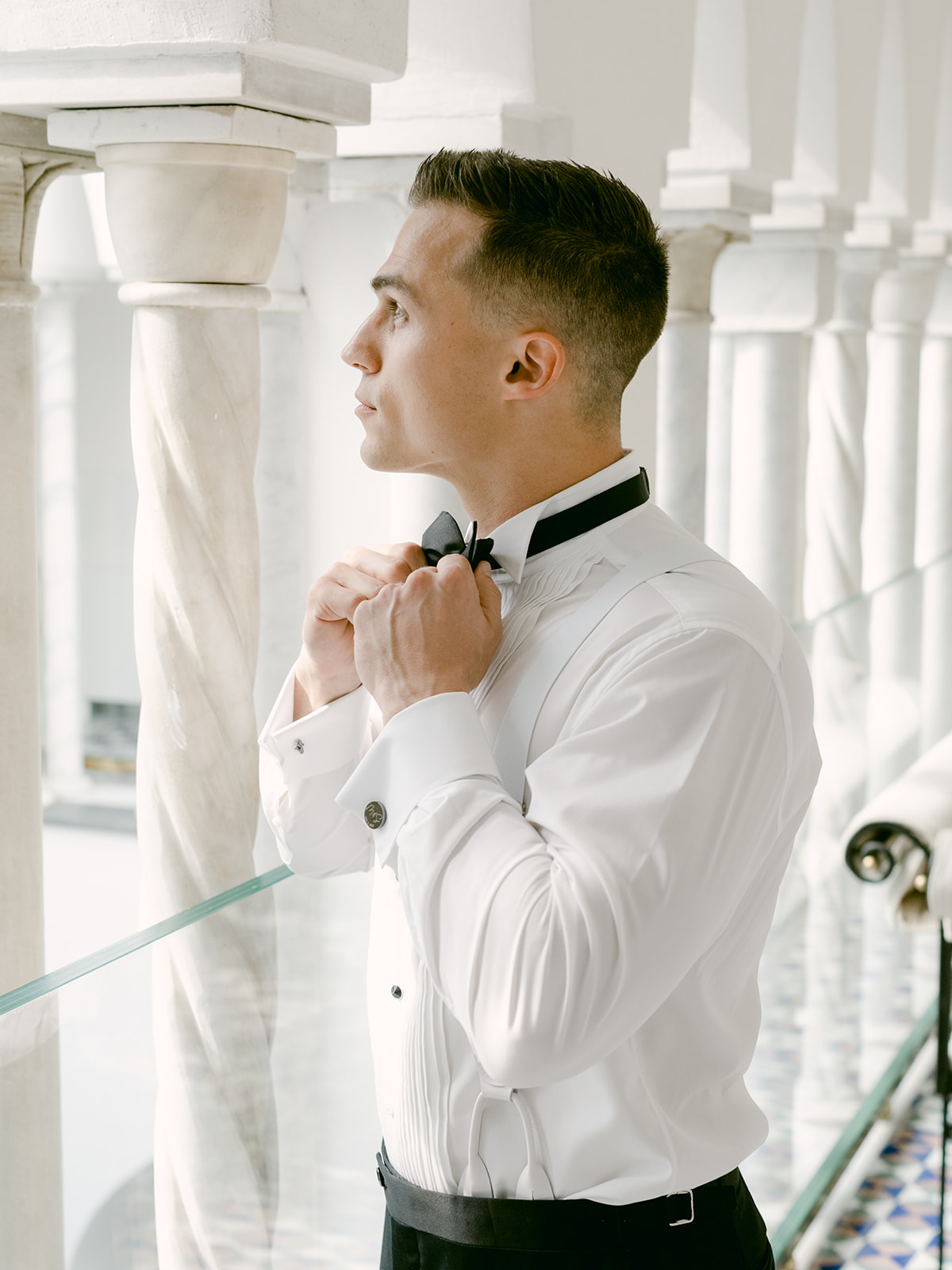 Dinner under the olive trees at Belmond Caruso, in the Amalfi Coast