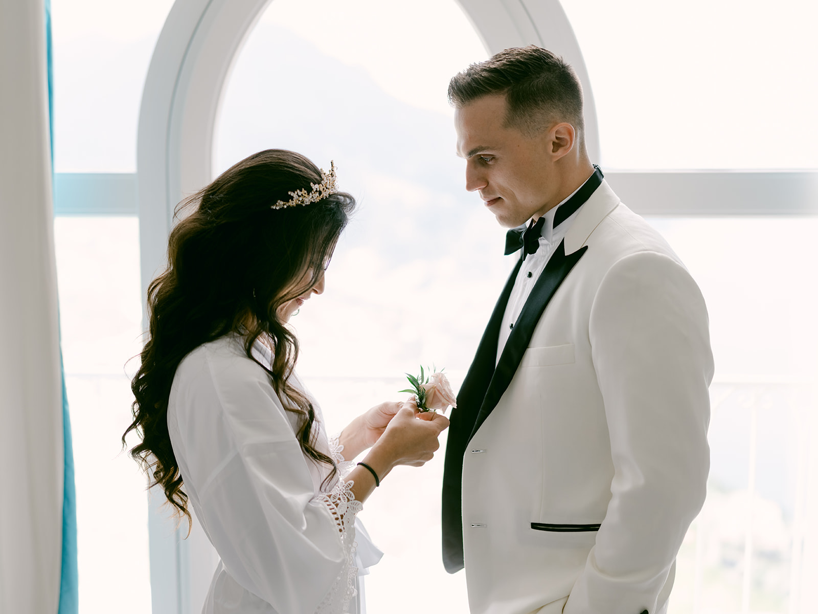 Dinner under the olive trees at Belmond Caruso, in the Amalfi Coast