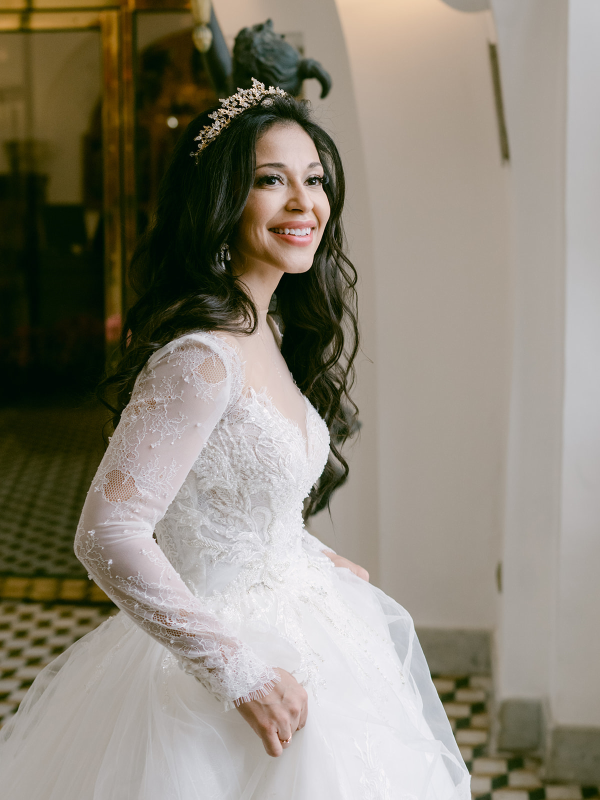 Dinner under the olive trees at Belmond Caruso, in the Amalfi Coast