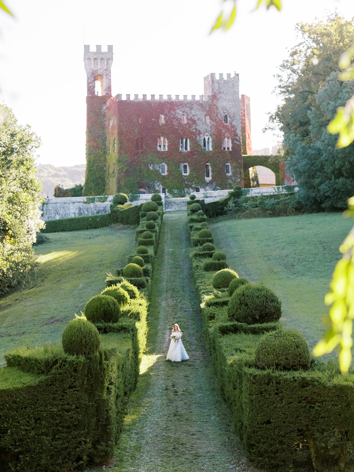 A fairy tale at Castello di Celsa, in the Tuscan countryside