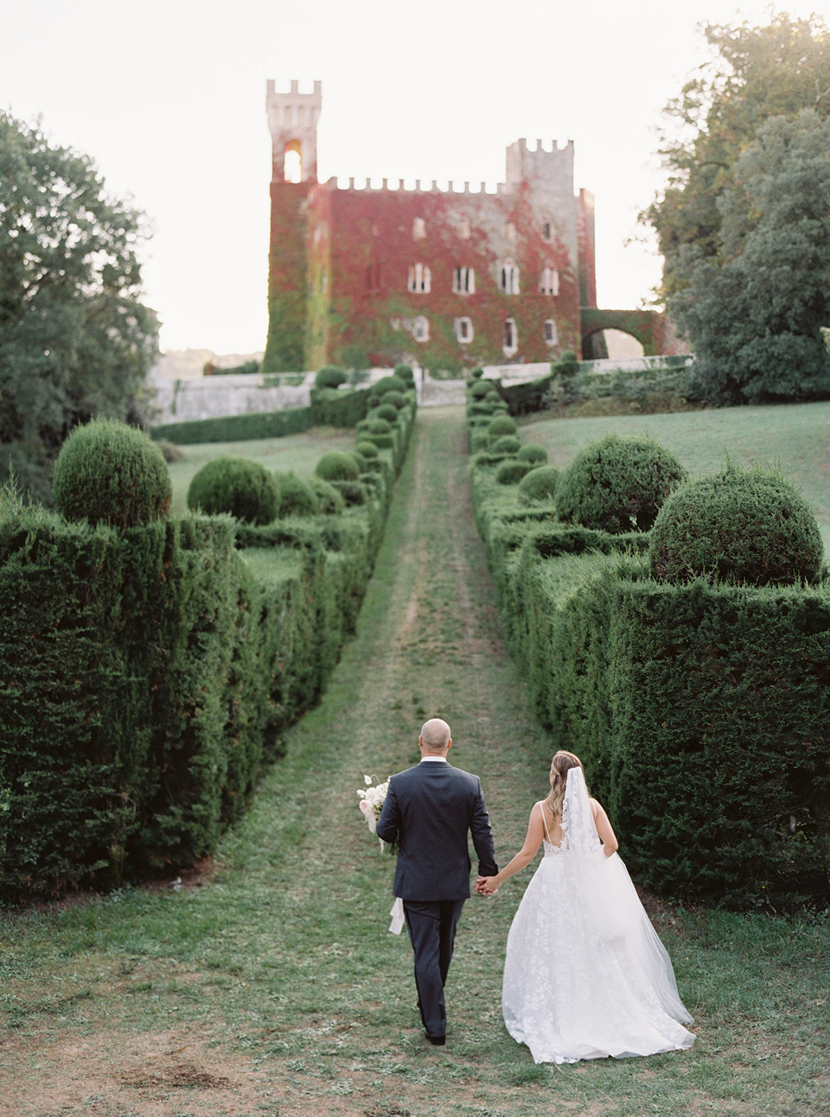 A fairy tale at Castello di Celsa, in the Tuscan countryside