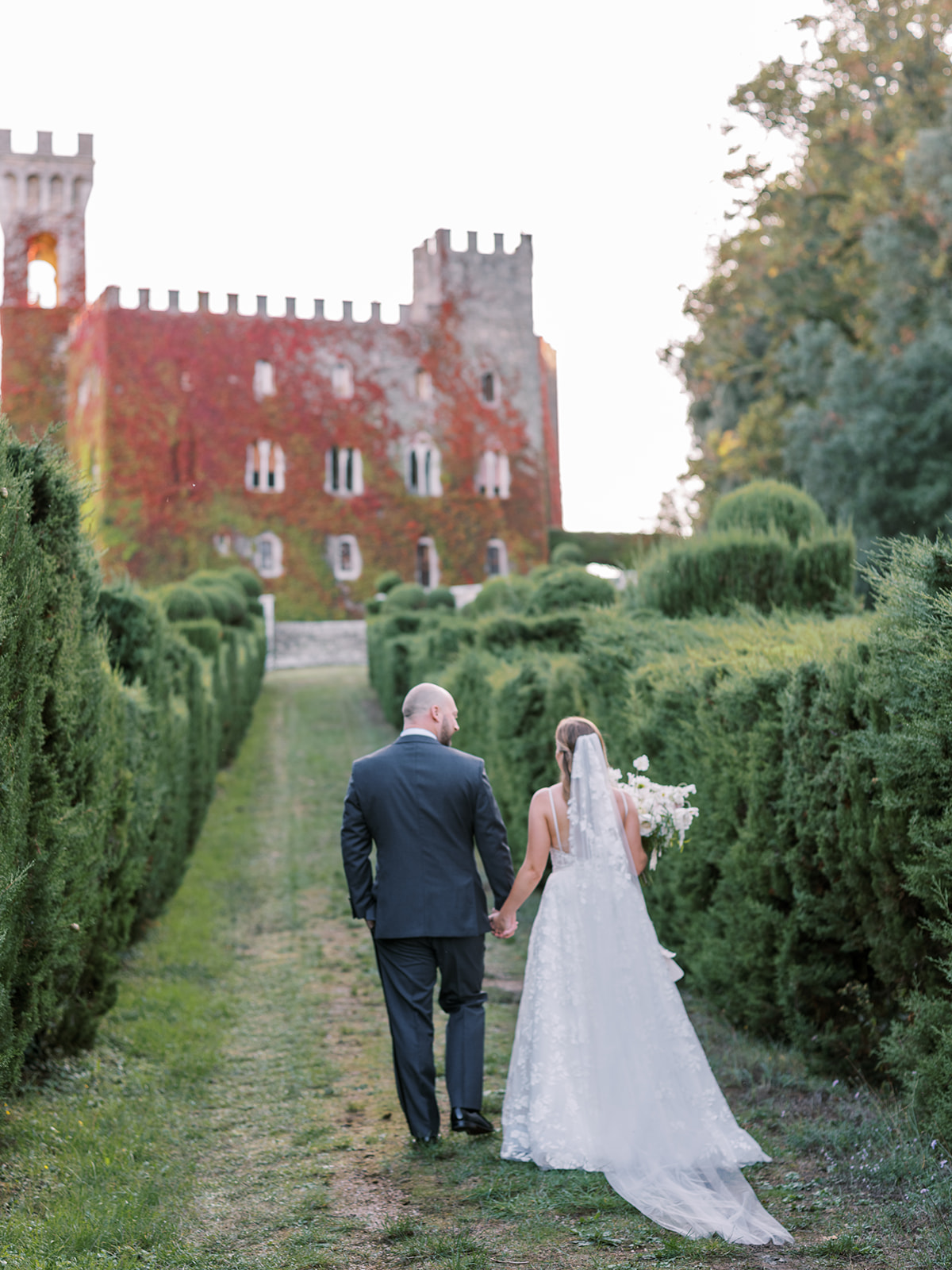 A fairy tale at Castello di Celsa, in the Tuscan countryside