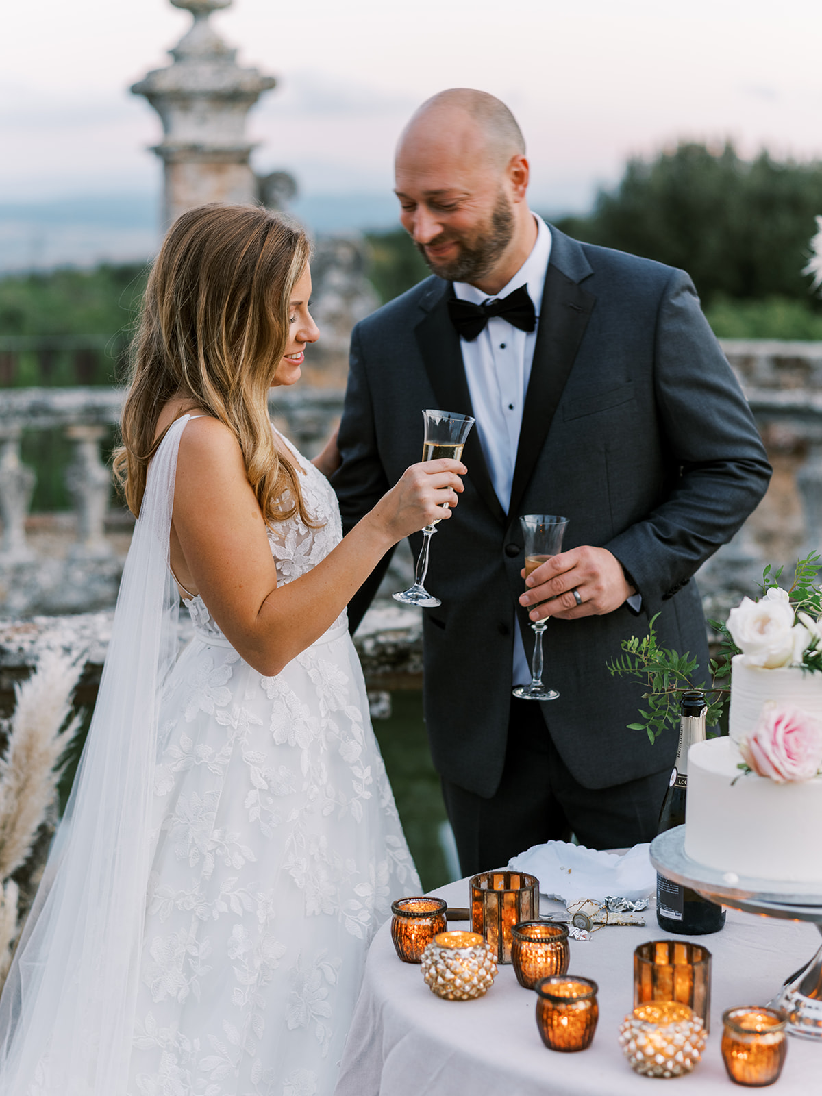 A fairy tale at Castello di Celsa, in the Tuscan countryside
