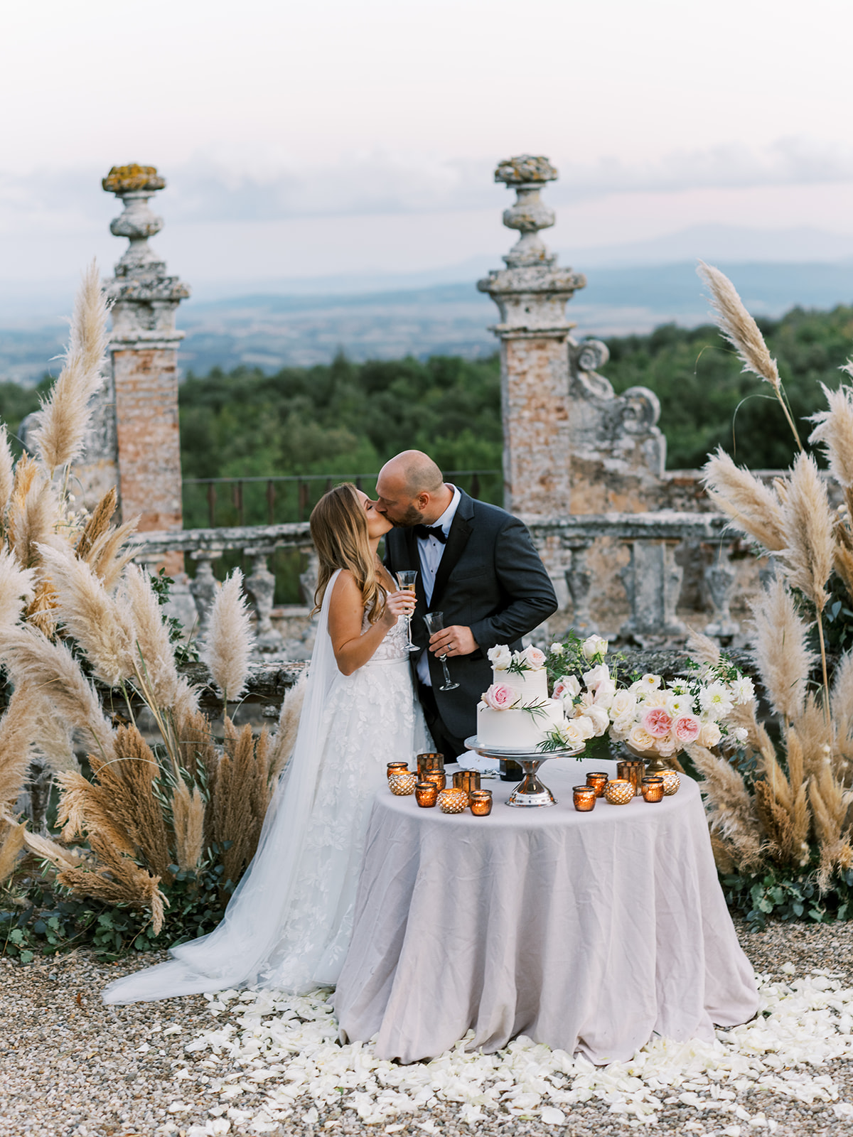 A fairy tale at Castello di Celsa, in the Tuscan countryside