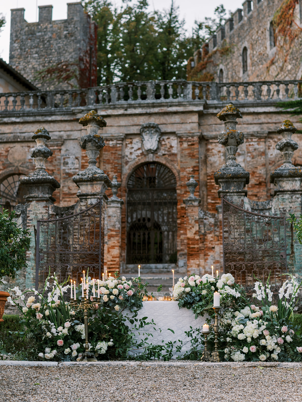 A fairy tale at Castello di Celsa, in the Tuscan countryside