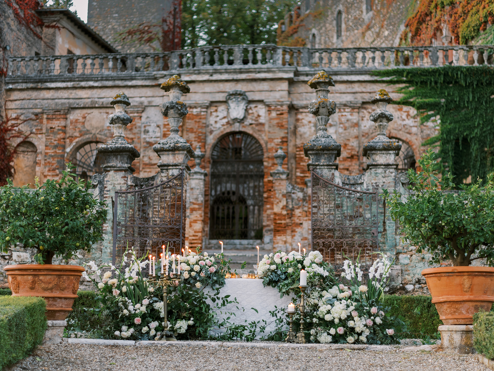 A fairy tale at Castello di Celsa, in the Tuscan countryside