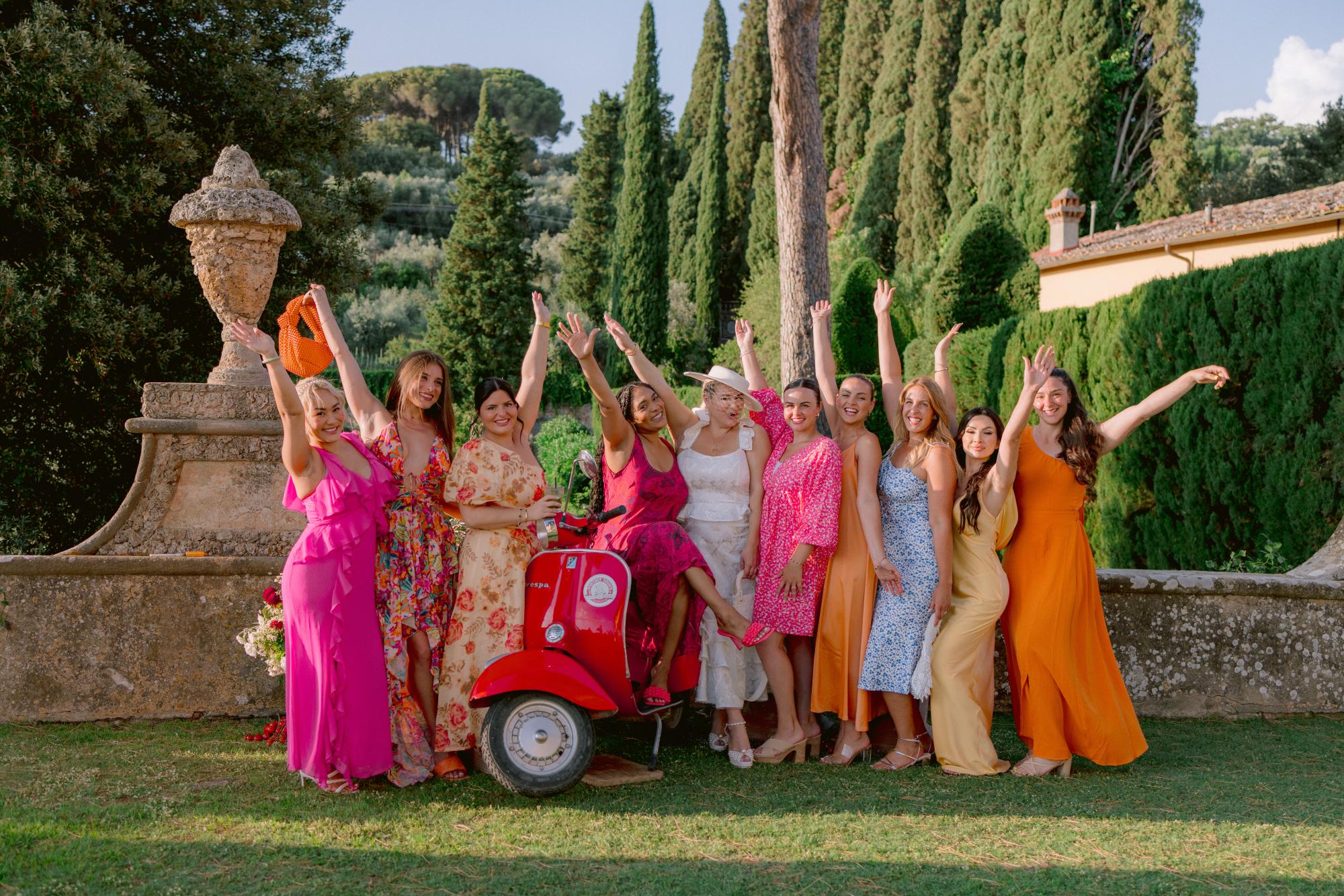 Welcome Party in stile toscano