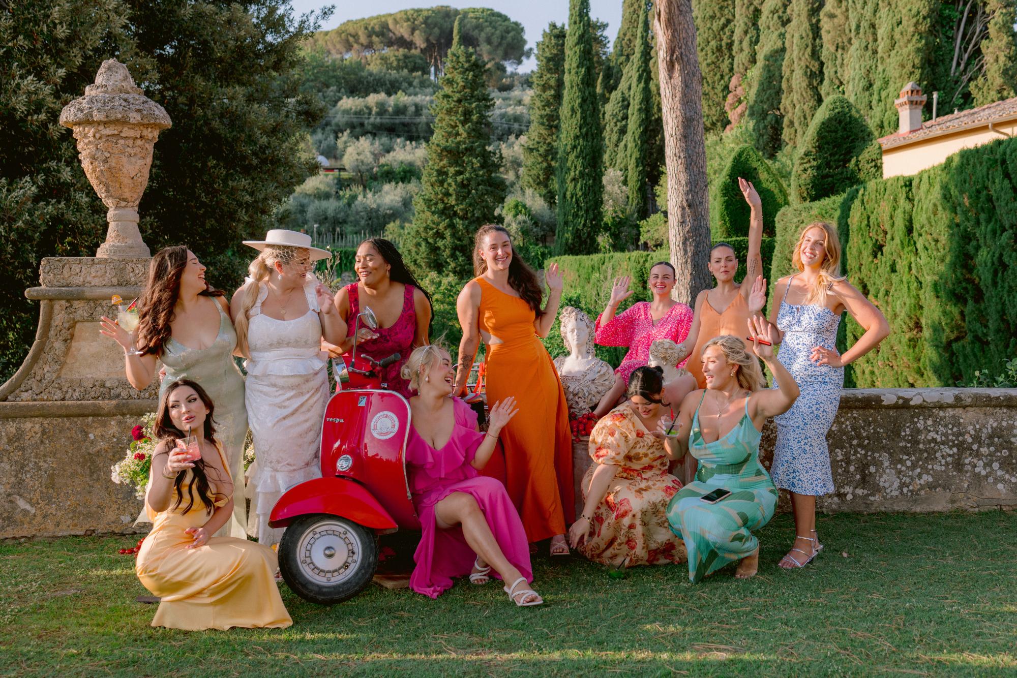 Welcome Party in stile toscano