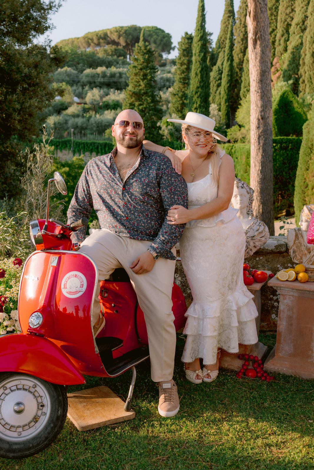 Welcome Party in stile toscano