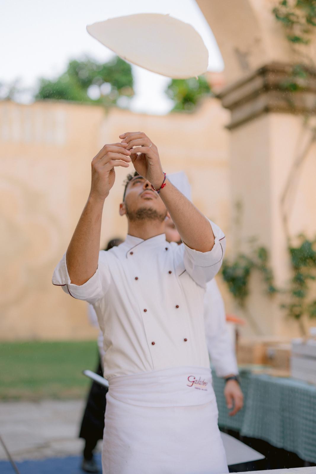 Welcome Party in stile toscano