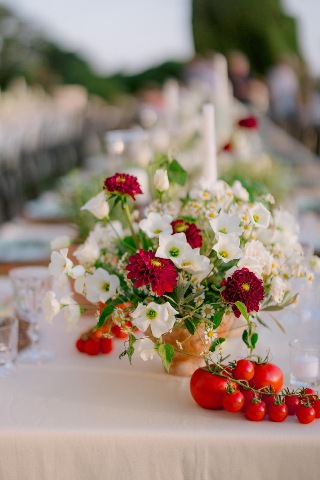 Welcome Party in stile toscano