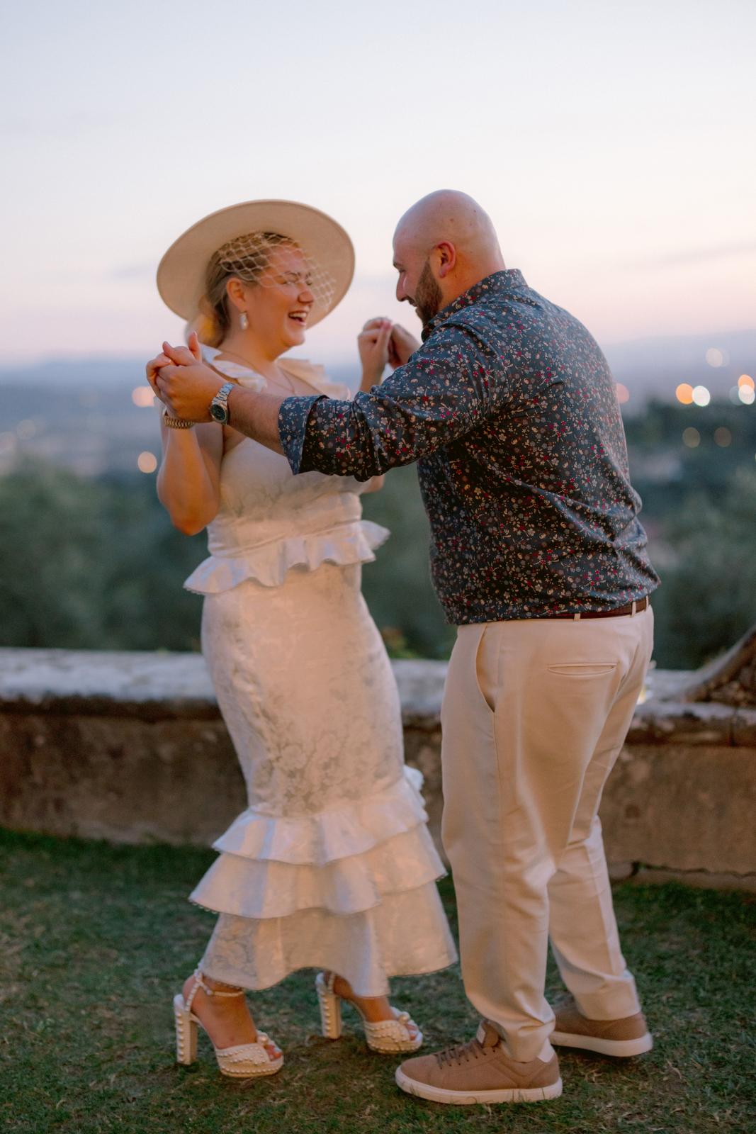 Welcome Party in stile toscano