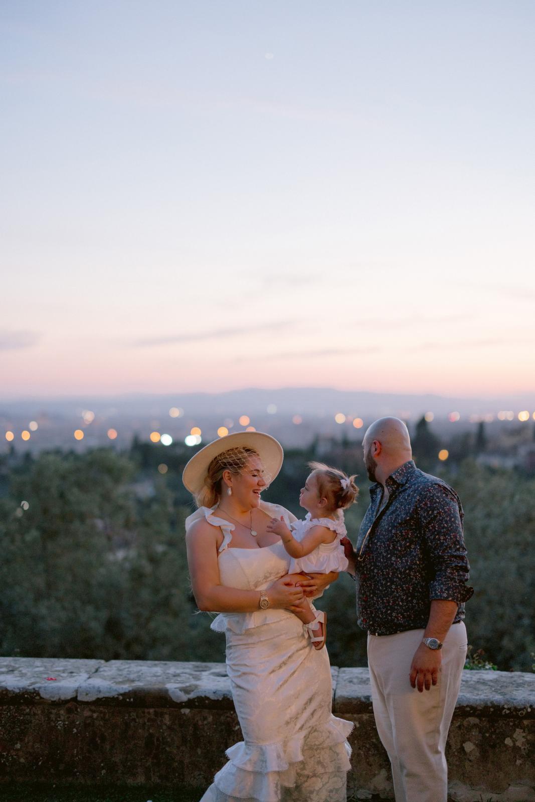 Welcome Party in stile toscano