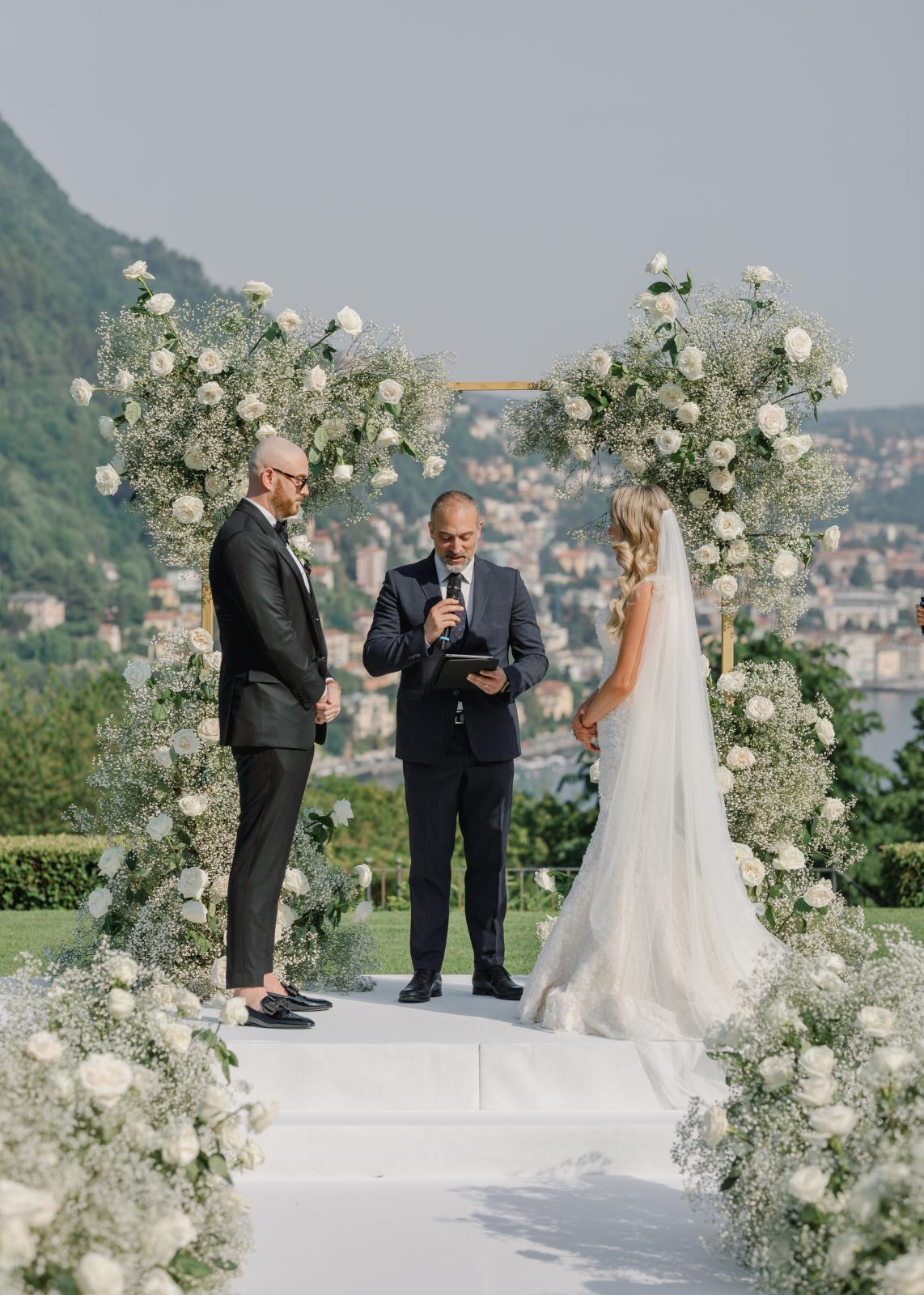 A Glamorous night at Villa Bonomi on Lake Como