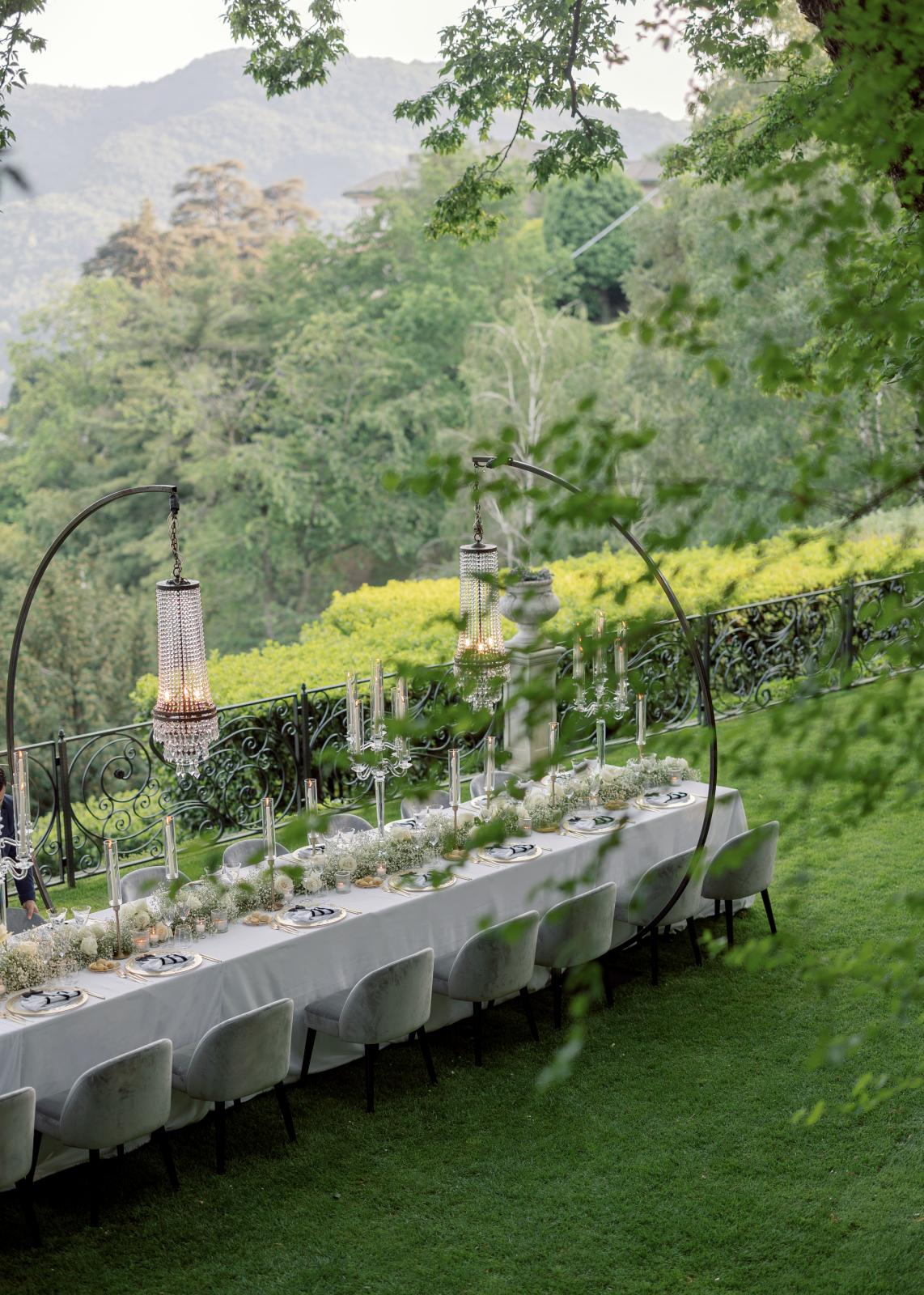 A Glamorous night at Villa Bonomi on Lake Como
