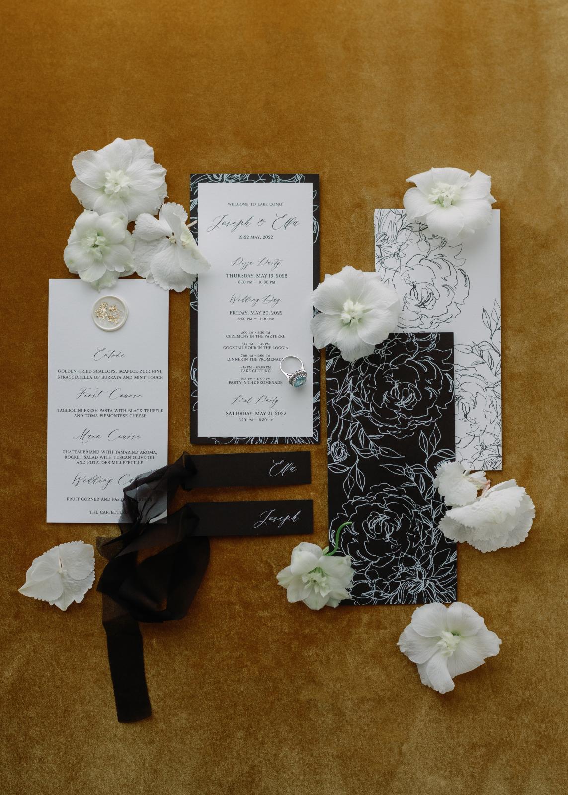 A Glamorous night at Villa Bonomi on Lake Como