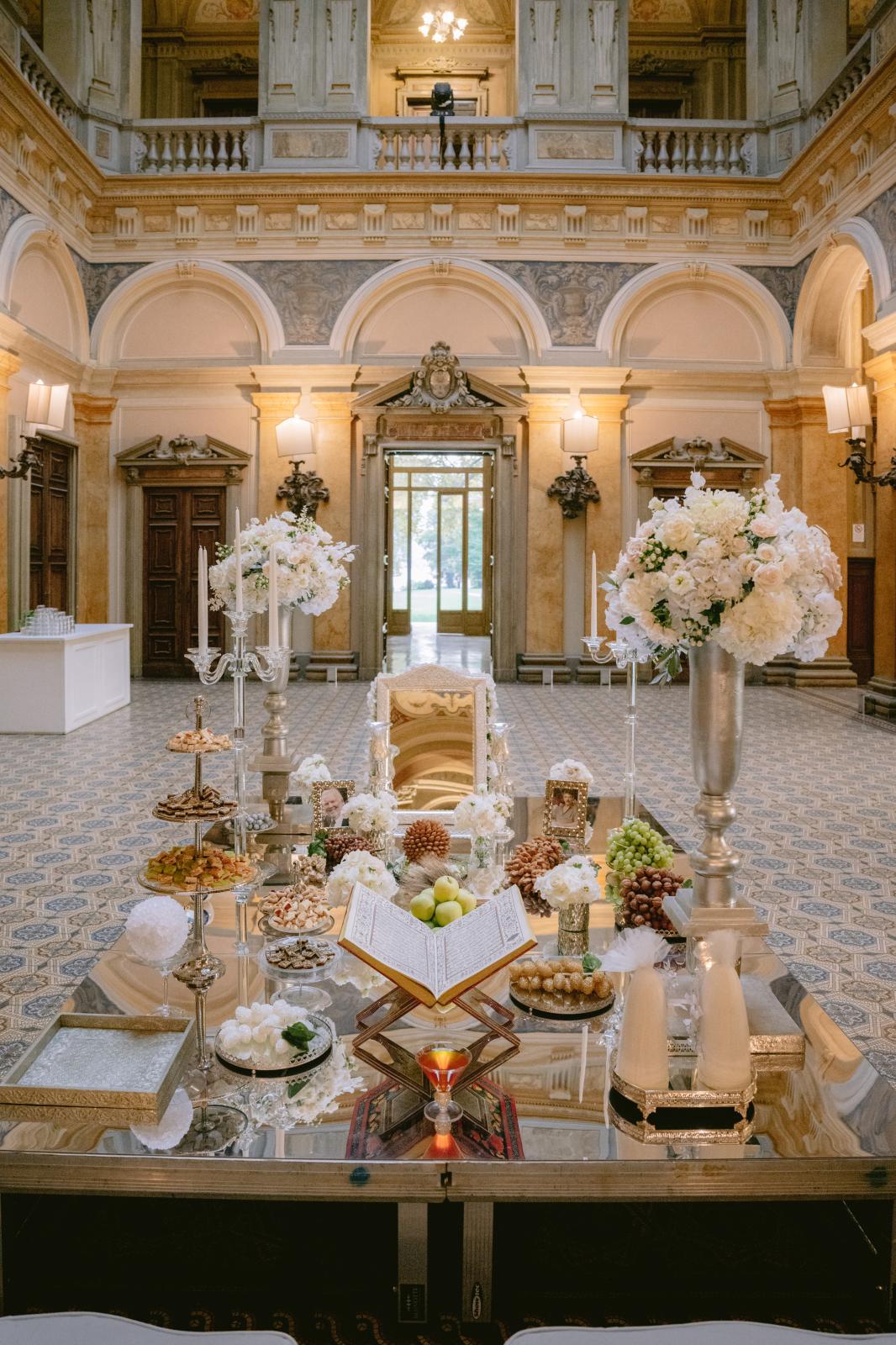 Persian Wedding at Villa Erba, Lake Como