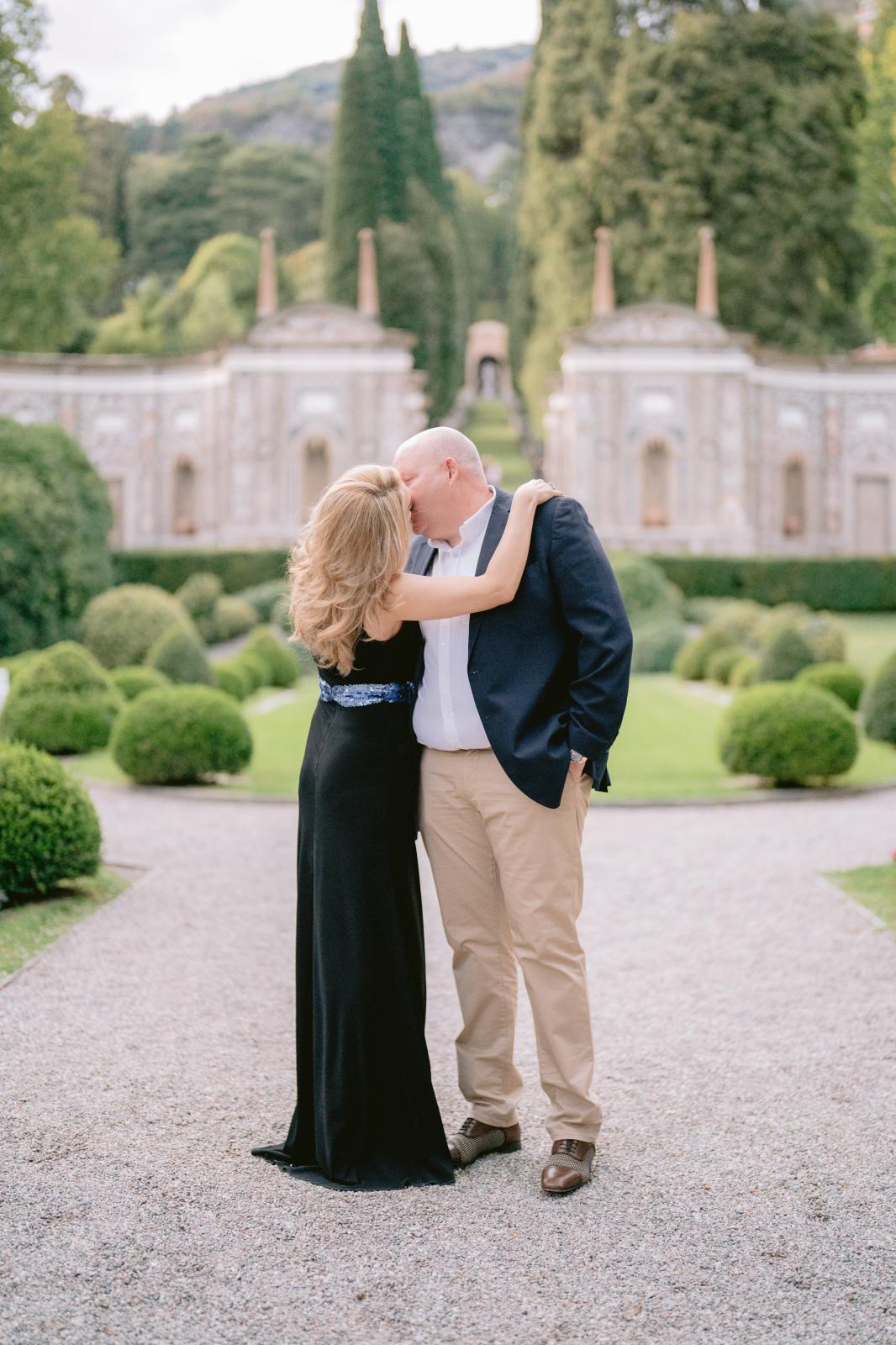 Dreamy Engagement at Villa d'Este