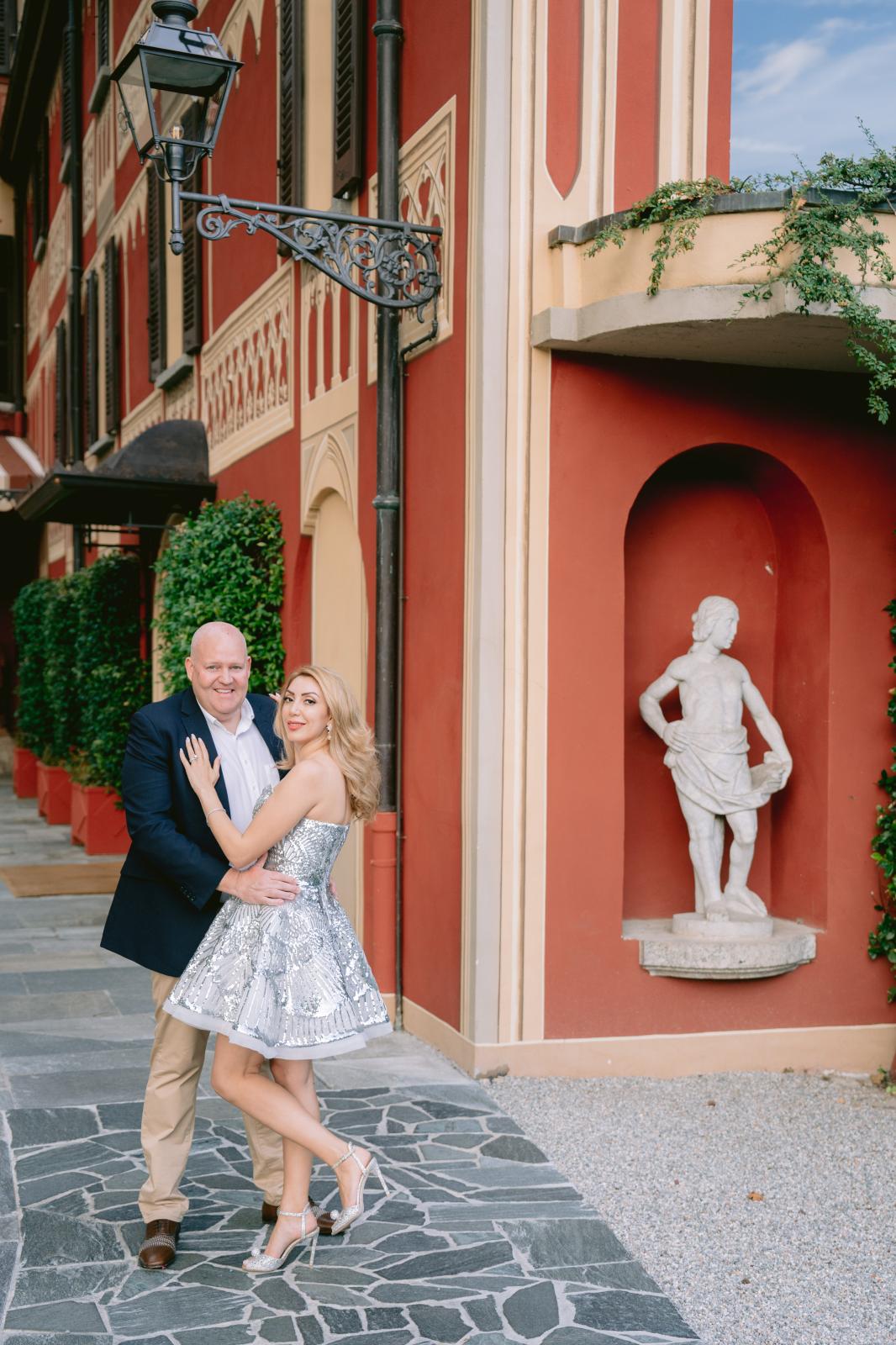 Dreamy Engagement at Villa d'Este