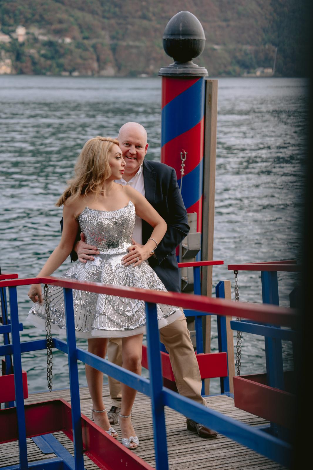 Dreamy Engagement at Villa d'Este