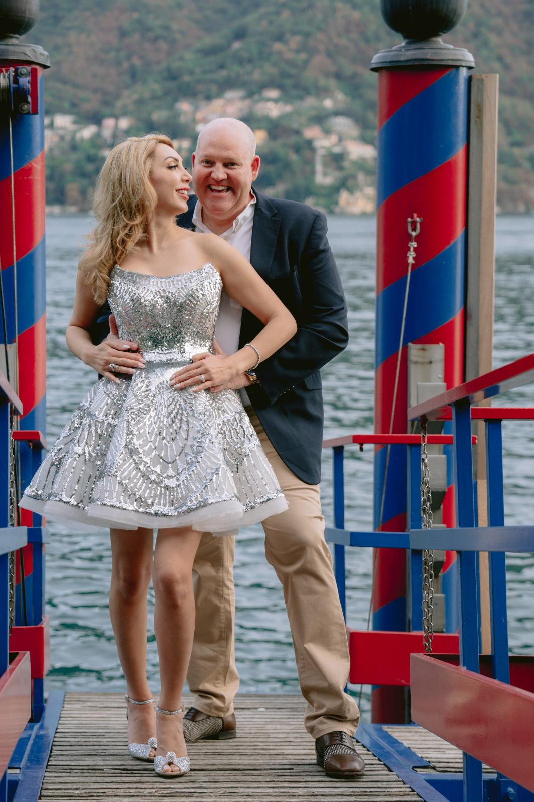 Dreamy Engagement at Villa d'Este